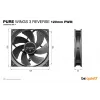 Ventole per case PC be quiet! Pure Wings 3 120mm | PWM Reverse confezione tripla 12 cm nero 3 pezzi