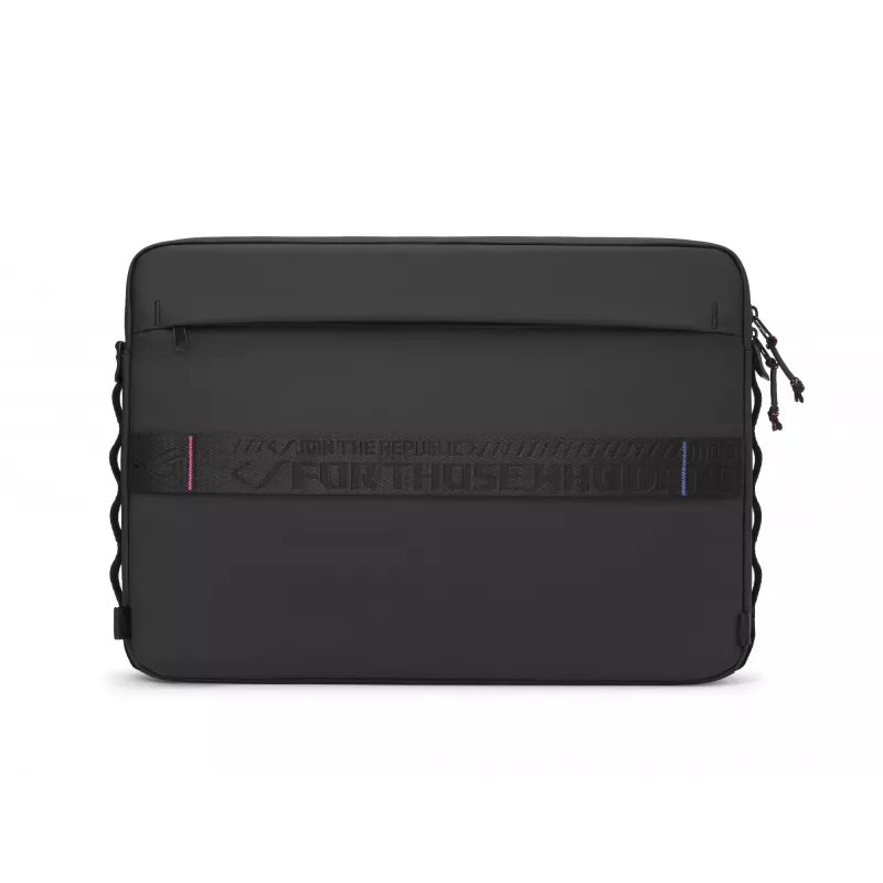 Custodia ASUS ROG Slash Sleeve 4.0 BS3601 per laptop fino a 16 pollici (40,6 cm), idrorepellente, nera