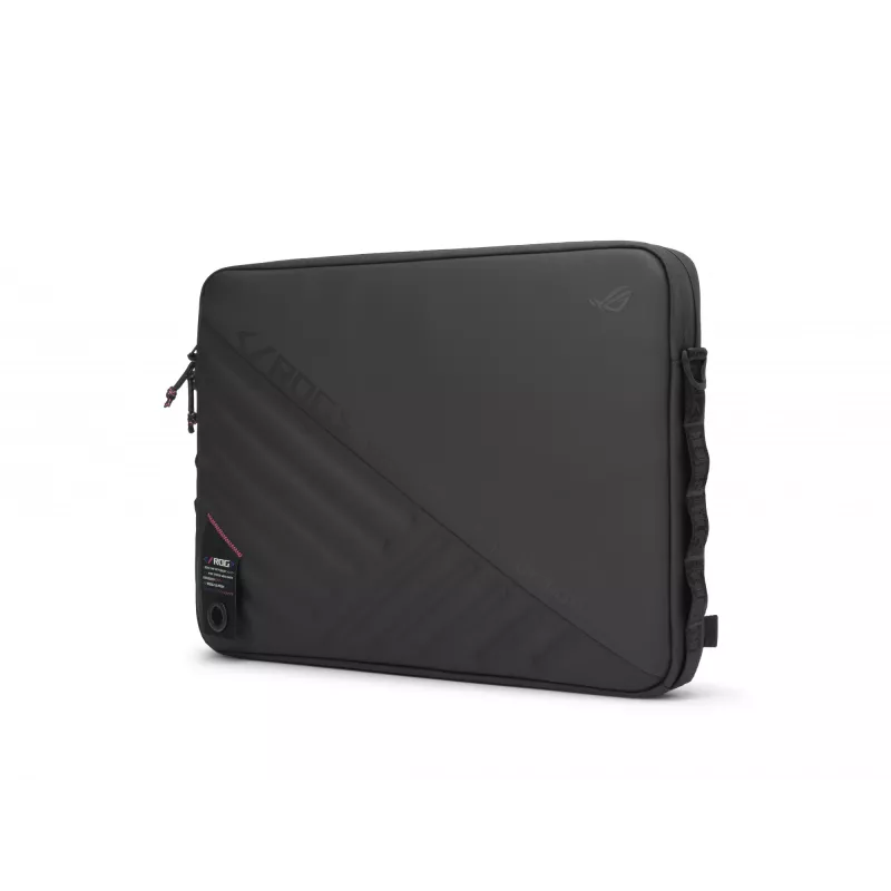 Custodia ASUS ROG Slash Sleeve 4.0 BS3601 per laptop fino a 16 pollici (40,6 cm), idrorepellente, nera
