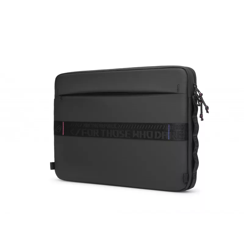 Custodia ASUS ROG Slash Sleeve 4.0 BS3601 per laptop fino a 16 pollici (40,6 cm), idrorepellente, nera