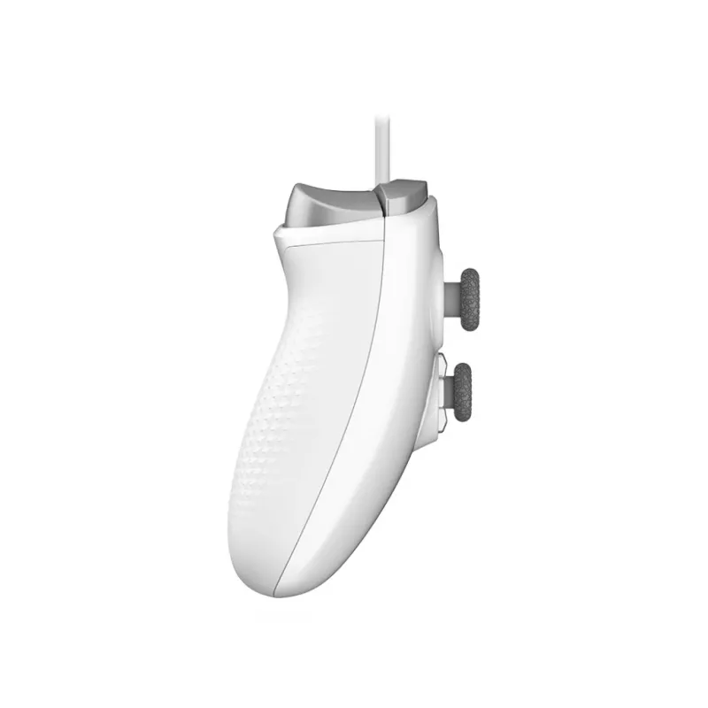 Controller gaming USB con filo MSI FORCE GC200 WHITE — design ergonomico, connessione con filo