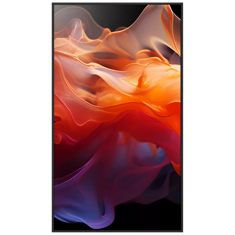 Display a grande formato Sharp MultiSync E559 da 55 pollici (139,7 cm), 4K UHD 3840x2160, IPS, D-LED, 350 cd/m², 16/7, media player USB