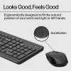 Combinazione mouse e tastiera HP 330 wireless, full-size (100%), wireless, RF Wireless, QWERTY, nero, mouse incluso