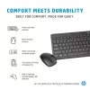 Combinazione mouse e tastiera HP 230 wireless, full-size (100%), wireless, RF Wireless, a membrana, nero, mouse incluso
