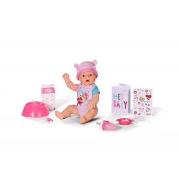 BABY born @ Emma 43cm, bambola neonata, femminile, 3 anno/i, bambino/bambina, 430 mm, multicolore