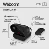 Webcam HP 320 FHD, 1920 x 1080 pixel, Full HD, 30 fps, casa, USB, nero