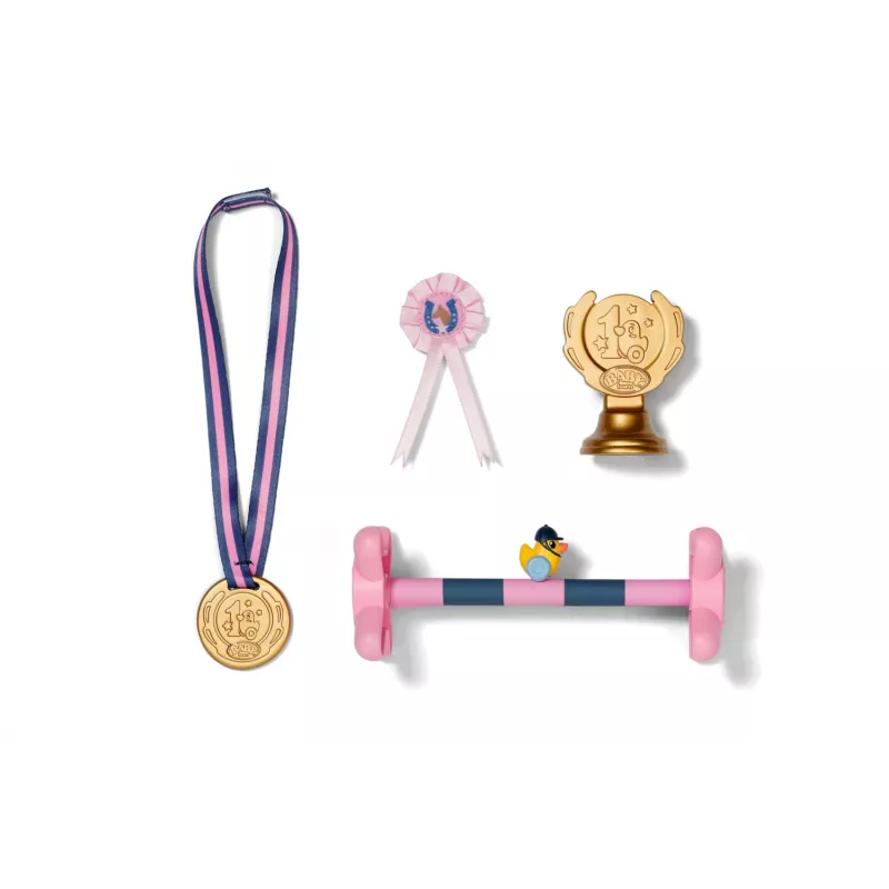 Set accessori per bambole ZAPF BABY born Hobby Horsing Set per bambole da 43 cm, multicolore, da 3 anni