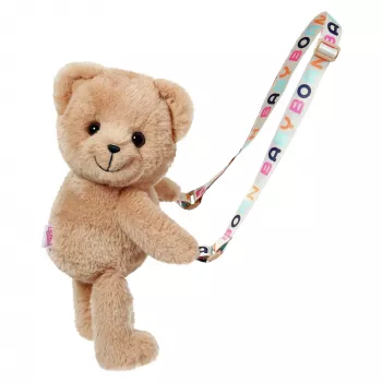 Borsa orsetto di peluche ZAPF BABY born Teddy Bag — per bambini da 3–12 anni