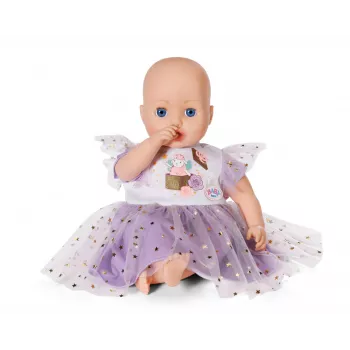 Vestito per bambole ZAPF BABY born vestito tutù lilla per bambole da 43 cm, tessuto, multicolore, pieghevole, età 3+