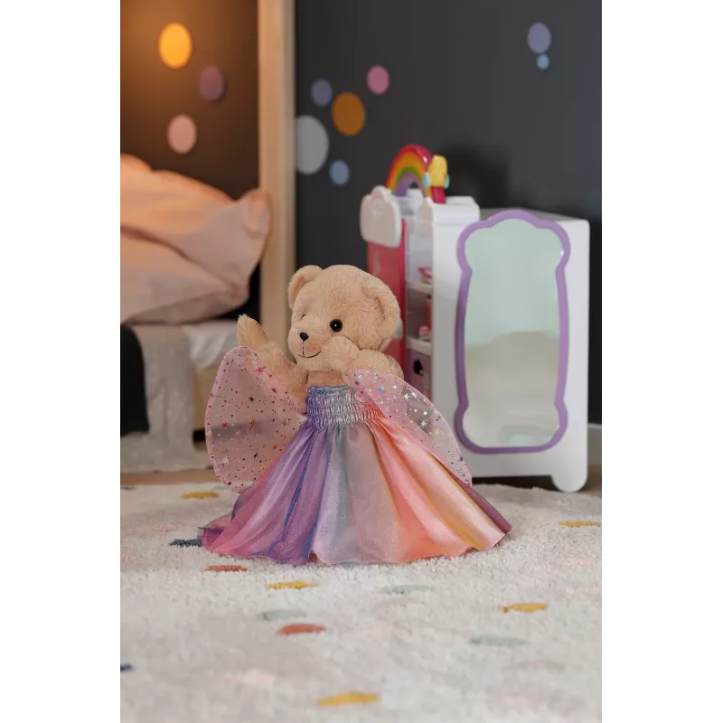 Vestito per bambole ZAPF BABY born camicia da notte Rainbow per 3–12 anni, tessile, multicolore, pieghevole