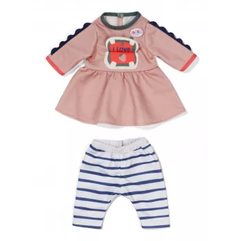 Vestito per bambole ZAPF BABY born vestito giungla per bambole da 36 cm, multicolore, pieghevole, da 1 anno