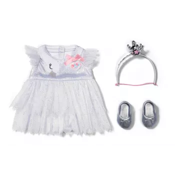 Set di vestiti per bambole ZAPF BABY born outfit ballerina per bambole da 43 cm, multicolore, età consigliata 3+