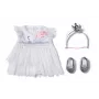 Set di vestiti per bambole ZAPF BABY born outfit ballerina per bambole da 43 cm, multicolore, età consigliata 3+