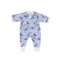 Tutina per bambole ZAPF BABY born tutina blu per bambole da 43 cm, tessuto, pieghevole, età 3+