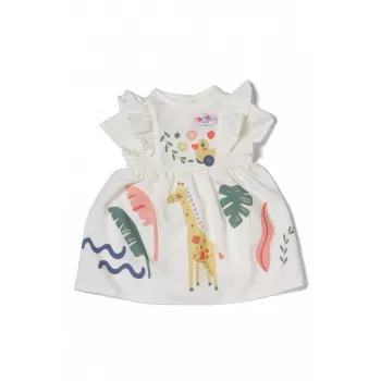 Vestito per bambole ZAPF BABY born giraffa per bambole da 43 cm, multicolore, pieghevole, da 3 anni