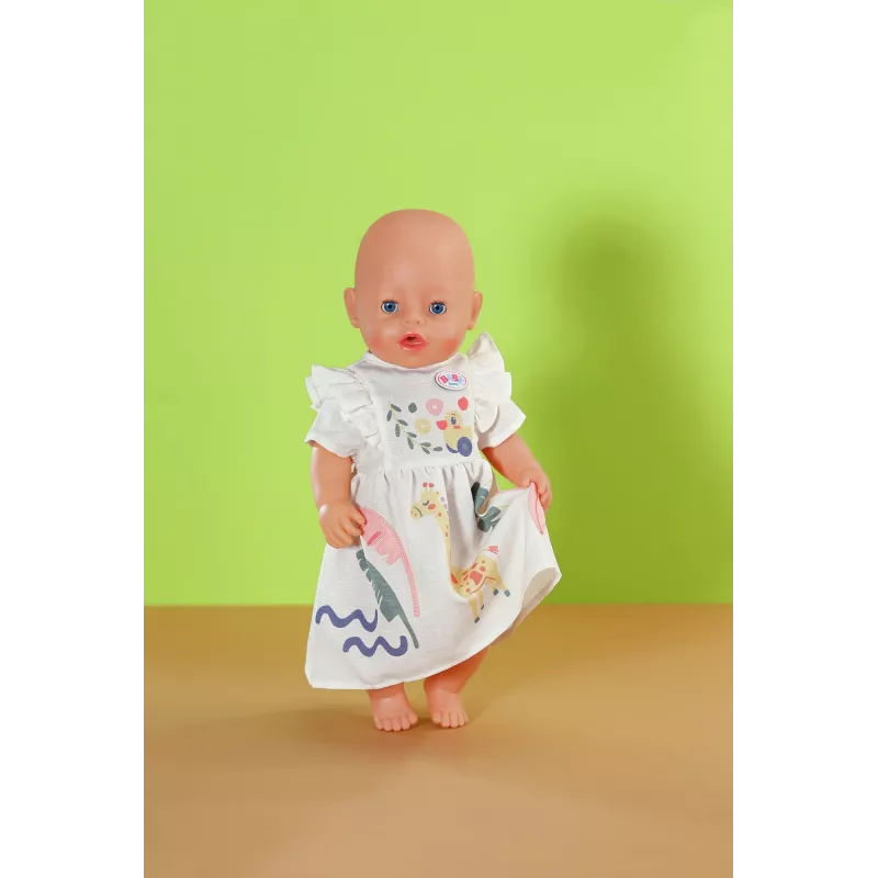 Vestito per bambole ZAPF BABY born giraffa per bambole da 43 cm, multicolore, pieghevole, da 3 anni