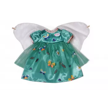 Vestito per bambole ZAPF BABY born vestito da fata con ali per bambole da 43 cm, multicolore, pieghevole, per bambini da 3 anni