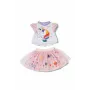 BABY born vestito tutù unicorno 43cm vestito per bambole