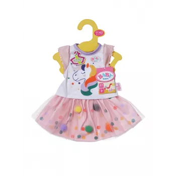 BABY born vestito tutù unicorno 43cm vestito per bambole