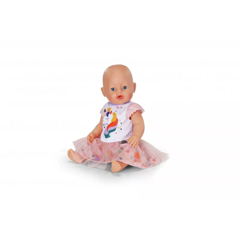 BABY born vestito tutù unicorno 43cm vestito per bambole