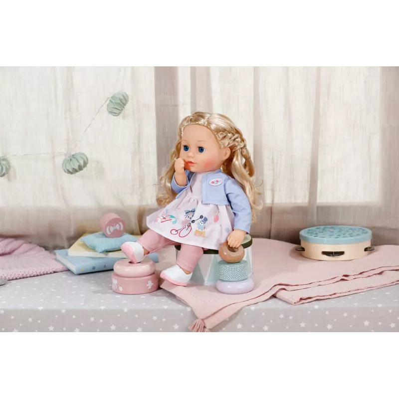 Bambola neonata ZAPF BABY born Sophia Rose 36 cm — tessuto e plastica, multicolore, per bambini da 3 anni
