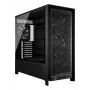 Case PC midi tower CORSAIR FRAME 5000D RS — nero, supporto ATX/EATX, 3x ventole frontali 140 mm, vetro temperato, 250×556×542 mm