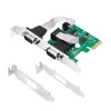 LogiLink PC0031 scheda di interfaccia PCIe, 2x seriale (COM)