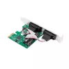 LogiLink PC0031 scheda di interfaccia PCIe, 2x seriale (COM)