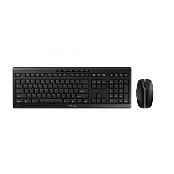 CHERRY Stream Desktop Recharge tastiera mouse inclusi universale RF wireless QWERTZ tedesco nero