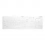 Contour Design Active Key Contour QuickClean tastiera medicale copertura rimovibile full-size wireless bianco DE C8112