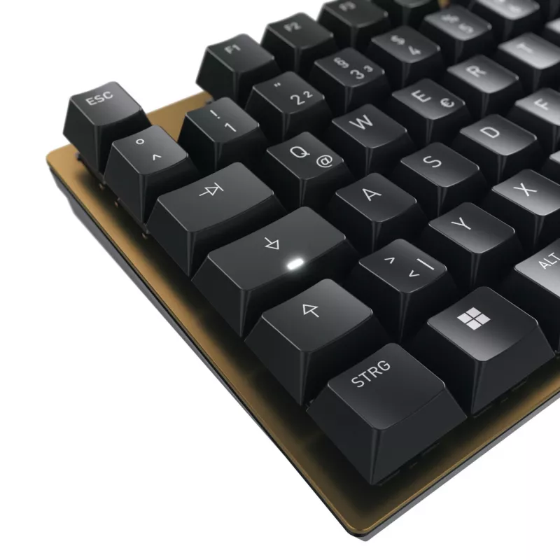 CHERRY KC 200 MX tastiera universale USB QWERTZ tedesco nero, bronzo