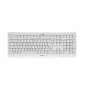 CHERRY KW 3000 tastiera universale RF wireless QWERTZ tedesco bianco