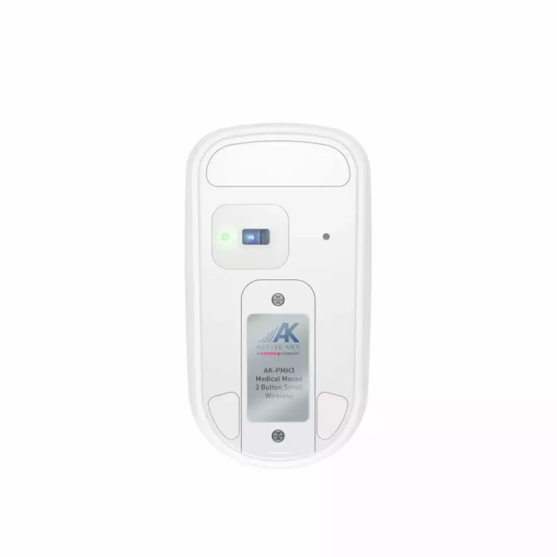 Contour Design Active Key Contour QuickClean Medical mouse IP68 5 tasti wireless bianco PMH3