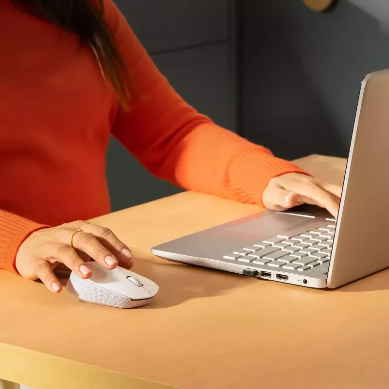 LOGITECH M171 mouse wireless off white EMEA