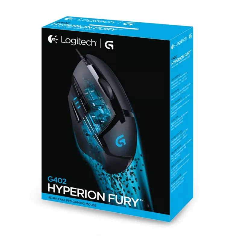 LOGITECH G402 FPS mouse gaming USB Hyperion Fury - EWR2