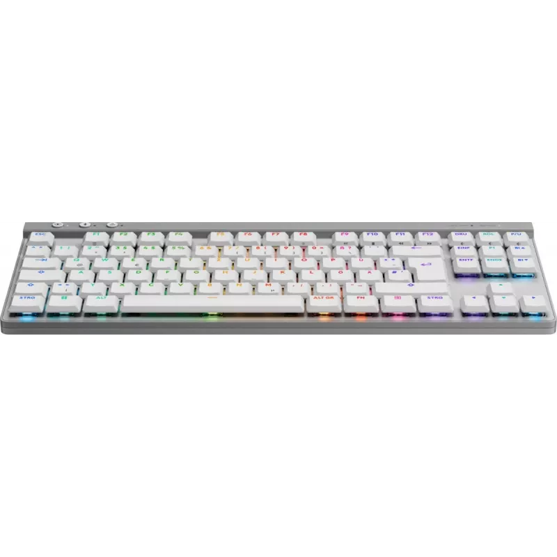 Tastiera gaming wireless Logitech G515 LIGHTSPEED TKL, QWERTZ tedesco, bianca