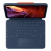 Custodia per tastiera Logitech Rugged Combo 4 Touch QWERTZ tedesco Smart Connector blu per iPad 10ª gen. (A16) con trackpad Dock 256×195×20 mm