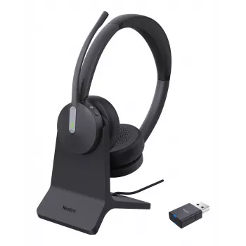 Yealink WH64 Hybrid Dual con stazione di ricarica cuffie Teams