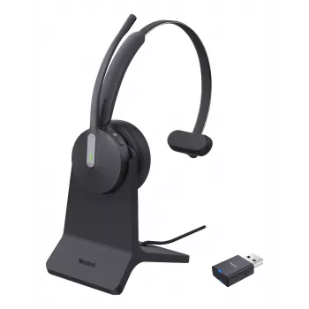 Yealink WH64 Hybrid Mono con stazione di ricarica cuffie Teams