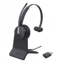 Yealink WH64 Hybrid Mono con stazione di ricarica cuffie Teams