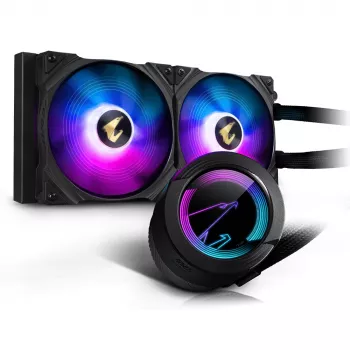 GIGABYTE AORUS WATERFORCE 280 dissipatore liquido all-in-one per processore nero