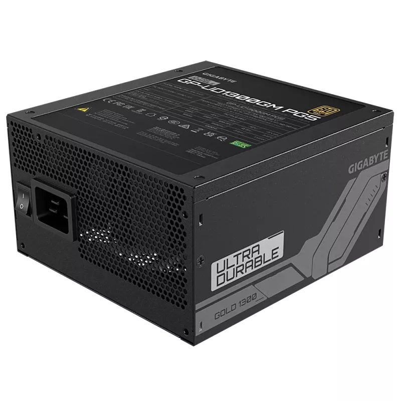 GIGABYTE UD1300GM PG5 alimentatore 1300 W 20+4 Pin ATX ATX nero