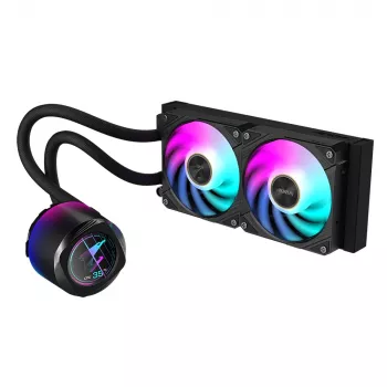 Dissipatore liquido all-in-one GIGABYTE AORUS WATERFORCE X II 240 ventole 2x120mm ARGB