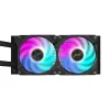 Dissipatore liquido all-in-one GIGABYTE AORUS WATERFORCE X II 240 ventole 2x120mm ARGB