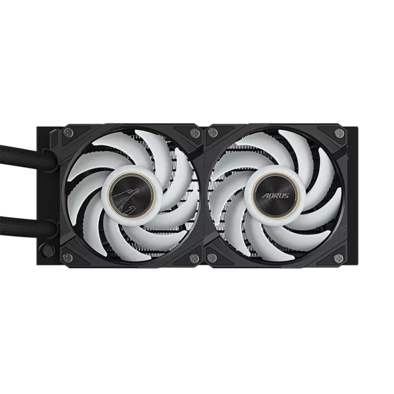 Dissipatore liquido all-in-one GIGABYTE AORUS WATERFORCE X II 240 ventole 2x120mm ARGB