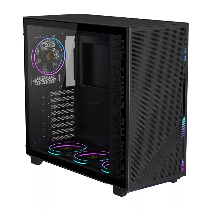 Case PC GIGABYTE C400 Midi Tower nero