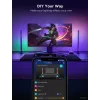 Kit di illuminazione smart Govee H6047, Wi‑Fi/Bluetooth, 12V 24W, nero, 5 pezzi