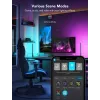 Kit di illuminazione smart Govee H6047, Wi‑Fi/Bluetooth, 12V 24W, nero, 5 pezzi