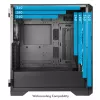 Case PC Chieftec GA-01B-L-OP APEX LUMO Midi Tower nero