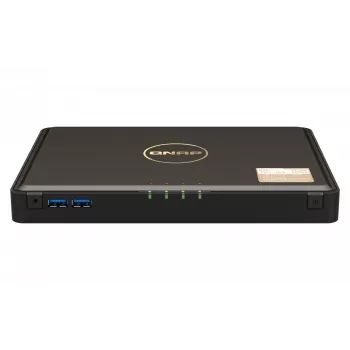 QNAP TBS-464 NAS Desktop Intel® Celeron® N5105 8 GB DDR4 0 TB QNAP Turbo System nero